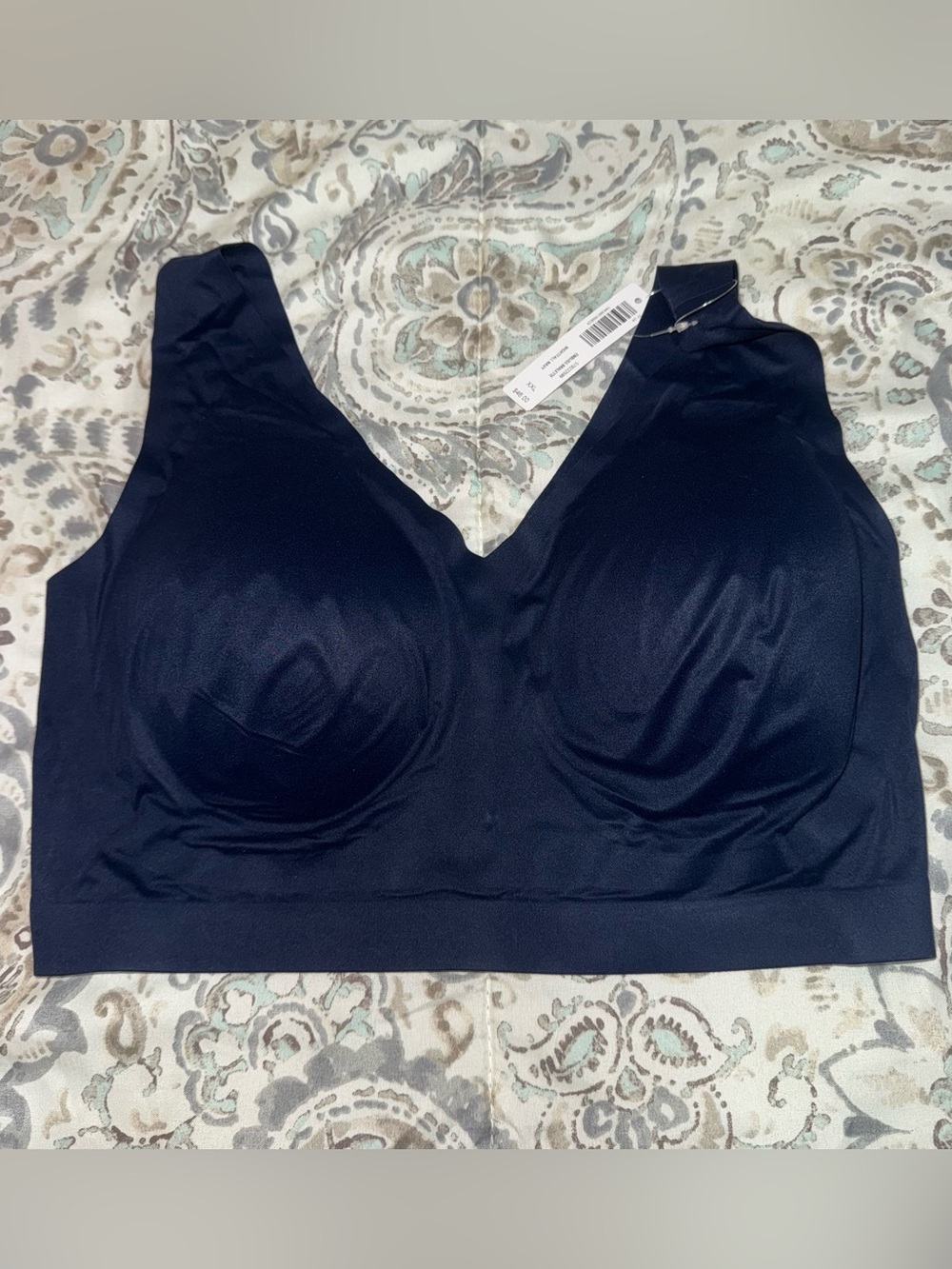 Soma XXL Enbliss Nightfall Navy Seamless Wireless Bra